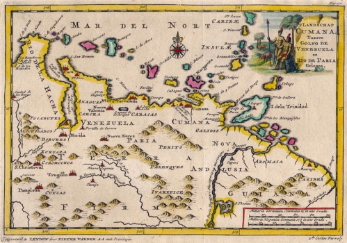 Venezuela Cumana 1706 v.d.Aa